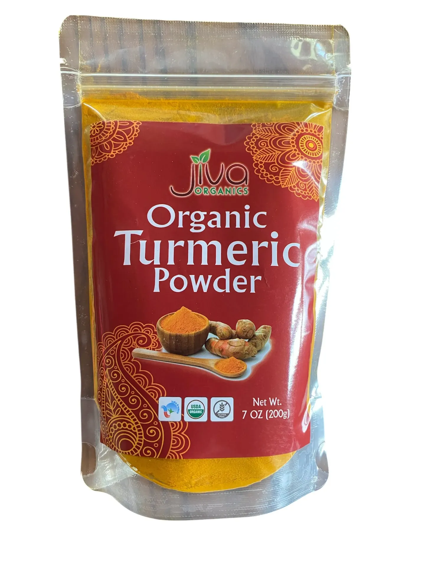 Jiva Organic Curcuma biologique en poudre