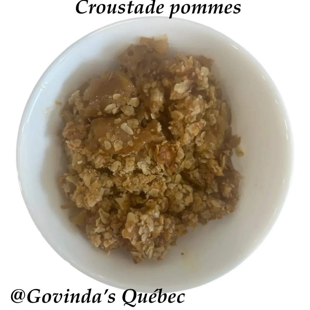 Dessert à emporter Croustade aux pommes caramélisées