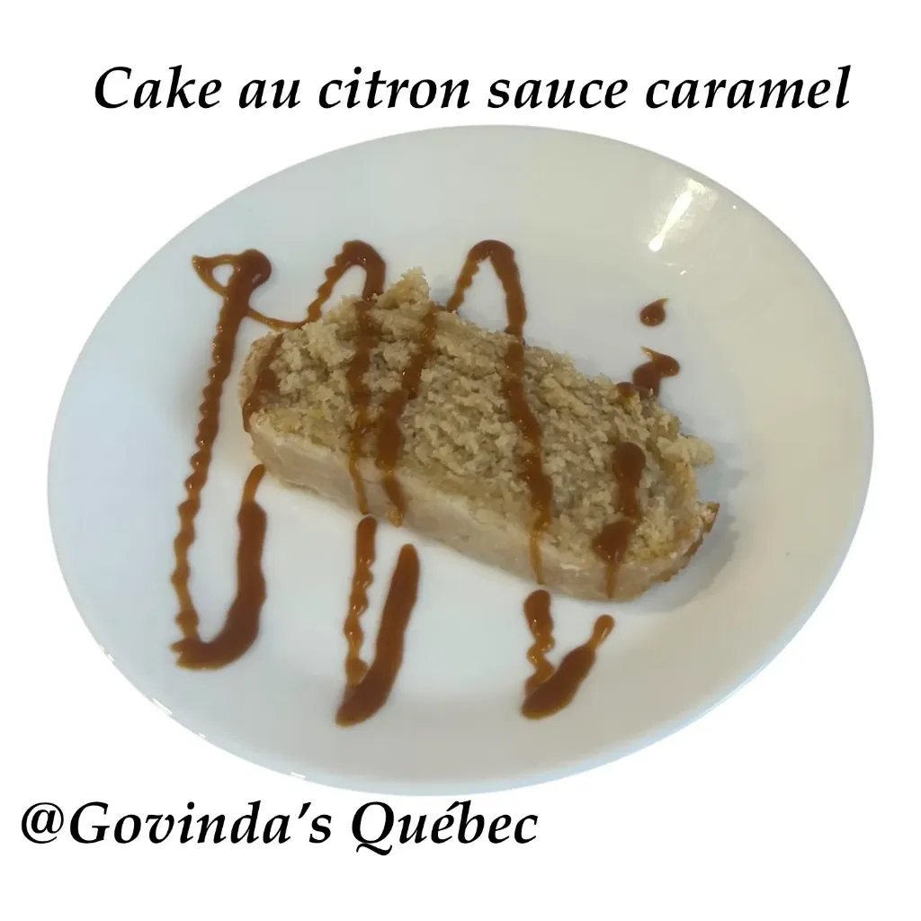 Dessert à emporter Cake au citron vegan
